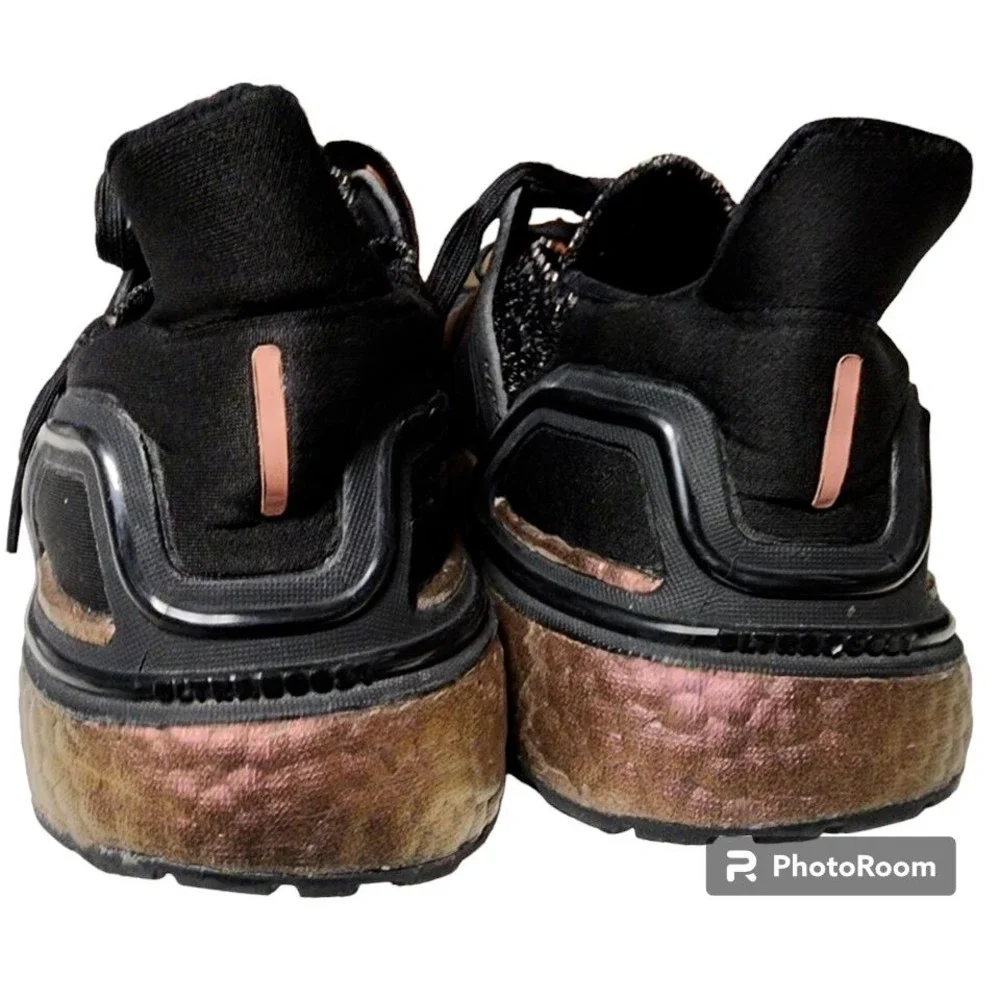 Adidas Womens Ultraboost 20 Black Signal Pink Sneakers Size 8